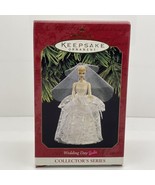 Barbie Wedding Day NEW Hallmark 1997 Ornament Bride Lace - £5.89 GBP