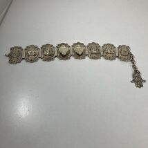 Moroccan Sphinx Scarab Elephant Souvenir Panel Bracelet 7”+ - $24.70 Moroccan Sphinx Scarab Elephant Souvenir Panel Bracelet 7”+ - $24.70