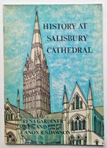 History at Salisbury Cathedral Rena Gardiner 1967 1980 edition Canon Daw... - $11.99