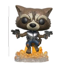 Funko POP Movies: Guardians of the Galaxy 2 Flying Rocket Toy Figure - £23.10 GBP