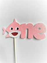 Baby Shark Blue for Age One and Two Cake Topper || Theme Cake Topper | Customize - £7.45 GBP
