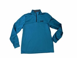 Men&#39;s Under Armour 1/4 Zip Sweatshirt Medium Pullover EXCELLENT CONDITION - £12.85 GBP