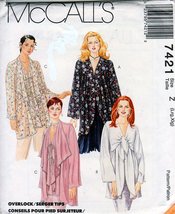 McCall's 7421 Misses Flowing Blouse Size Z (Lrg,XLG) - $8.90