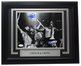 Cheech Und Chong Signiert Gerahmt 8x10 Up IN Rauch Foto JSA PP48857 - £121.83 GBP