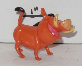 Disney Lion King Pumbaa 1&quot; Pvc Figure Cake Topper - £7.71 GBP