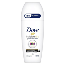 Dove for Women Antiperspirant Deodorant Roll On Advanced Care Invisible Dry 50ml - $69.25