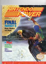 VINTAGE Nov 1991 Nintendo Power Magazine #30 Final Fantasy II Battletoads - £23.39 GBP