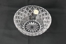 Lenox Lead Crystal Diamond 5&quot; Candy Nut Dish Bowl Czech Republic - £15.97 GBP