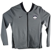 University Connecticut UCONN Sweatshirt Jacket Womens Size M Gray Nike Dri-Fit - £36.02 GBP