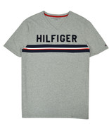 Tommy Hilfiger Mens Heather Gray V-Neck Short Sleeve Tee T-Shirt Medium ... - $27.76