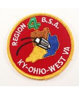 Vintage Region 4 Four Ky-Ohio-West VA Twill T Boy Scout of America BSA P... - $156.29 MXN