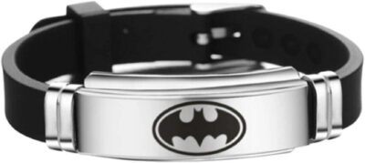 Bat Man Black Bracelet Wristband Fashion Stainless Steel - $26.03