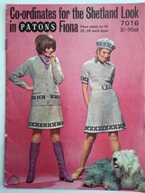 Knitting Pattern - Patons No. 7016 (CO-ORDINATES For The Shetland Look) - $2.45