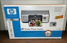 NEW HP Photosmart M525 Camera Bundle w/ Hp 8050 Printer Home Photo Studio SEALED - $250.00
