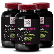 An item in the Health & Beauty category: Red Raspberry Fruit Powder - WOMEN'S SUPPORT PILLS - Menopause Support 3 Bot