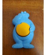 Cookie Monster Shaker Rattle Squeaky Toy Gabriel CBS Sesame Street 1979 ... - $7.66