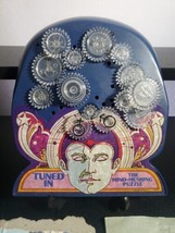Vintage TUNED IN The Mind-Meshing Puzzle 1973 Milton Bradley Gear Game C... - $9.09