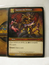 (TC-1589) 2008 World of Warcraft Trading Card #235/252: Againist the ILLIdari - $1.00