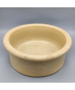 ROBINSON RANSBOTTOM POTTERY Roseville DOG BOWL DISH Stoneware 9&quot; FEEDER ... - $655.95 MXN