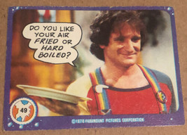 Vintage Mork And Mindy Trading Card #49 1978 Robin Williams - $1.97