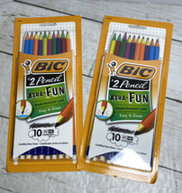 BIC Xtra Fun #2 HB Black Lead Pencils 20 Pencils - £8.49 GBP