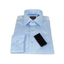 Men's Shirt Christopher Lena PROPER 100% Cotton Wrinkle Free P720SP0R Blue image 4