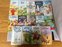Lot of 14 “JUST ASK BOOK” Weekly Reader 1980s, Why &amp; What Science Homeschool HC - £31.32 GBP