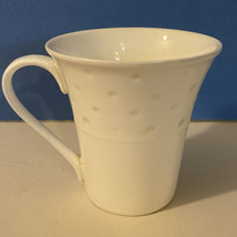 Vintage 222 FIFTH Bone China Cup Mug Coffee Tea White  - Indonesia - £9.02 GBP