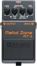 Guitar Distortion Pedal, Boss Mt-2 Metal Zone. - $142.97