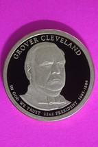 Proof 2012 S Grover Cleveland 1 Presidential Dollar DCAM Exact Coin Shown TOM 08 - $9.99