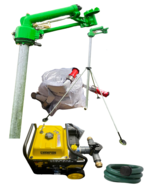 Water Cannon Wildfire Defense Sprinkler Pool Fire Pump and Hose System o... - $4,153.05