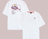 YONEX 23FW Unisex Badminton T-Shirts Casual Apparel Sportswear White 233... - $48.51