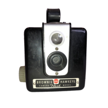 Vintage Kodak Brownie Hawkeye Camera Flash Model 1959 Box Camera Unteste... - £14.13 GBP