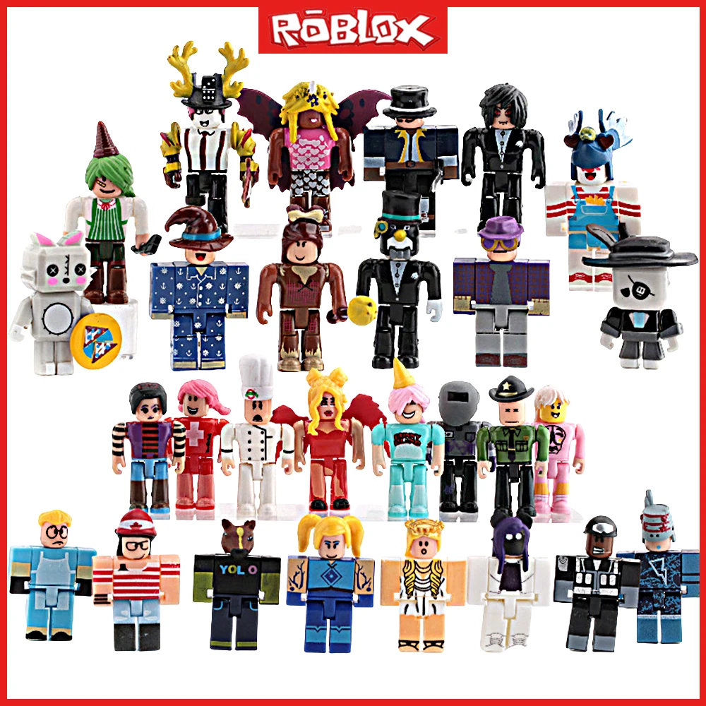 2024 New Roblox Game Cartoon Building Block Dolls Assembled Dolls Series - $21.98+