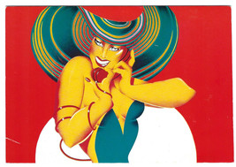 Vintage 80s Rockshots Novelty Greeting Card Sexy Woman Erotic Art Risque Lgbt - £11.67 GBP