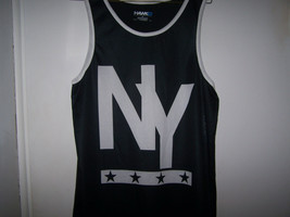 TONY HAWK New York Muscle shirt Black and White Medium NEW - $12.99