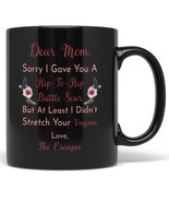 PixiDoodle Mothers Day Coffee Mug - Mothers Day From Daughter C Section ... - $25.91+