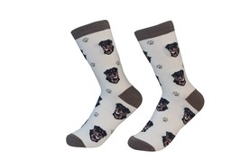 Rottweiler Dog Breed Socks Unisex Sock Daddy by E&S Pets - £16.58 GBP