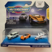 Micro Machines Series 6  Micro Jet Setters, Escalade,  McLaren, Private Jet Toys - £11.64 GBP