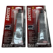 Loctite 5699 Gray RTV Silicone Sealant - Lot of 2 - 80ml Tubes - P/N 37464 - $16.82