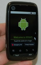 Motorola WX445 Citrus Android Cell Phone Verizon BLACK bluetooth WiFi 3G Grade C - £7.48 GBP