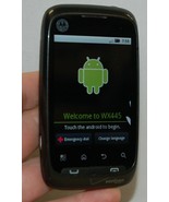 Motorola WX445 Citrus Android Cell Phone Verizon BLACK bluetooth WiFi 3G... - £7.36 GBP