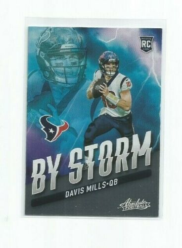 Primary image for DAVIS MILLS (Texans) 2021 PANINI ABSOLUTE BY STORM ROOKIE INSERT CARD #BST-19