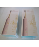 Two Lumineux Electic Toothbrush Pink Deep Cleaning Dental Care Pink - Se... - $674.33 MXN