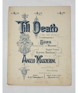 Til Death (You Are My All) Lontananza Mazzoni Angelo Mascheroni Sheet Mu... - £73.98 GBP