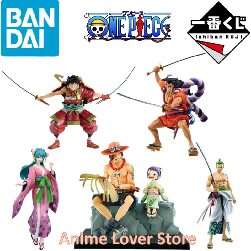 Bandai Original One Piece Ichiban Kuji Wano Country Ace Tama Luffy Zoro ... - $83.27+