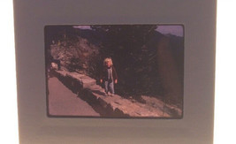 Vtg 1971 Kodachrome National Park Little Boy Mountain Photograph Color Silde - £23.94 GBP