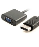 Displayport to VGA Female Cable Adapter - $355.39 MXN