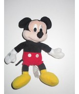 Disney Mickey Mouse 8&quot; Plush Bean Bag Stuffed Animal - £6.28 GBP