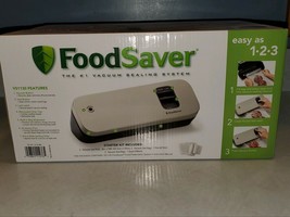 FoodSaver Compact Stainless Steel Food Vacuum Sealer VS1130 New In Box - £75.84 GBP